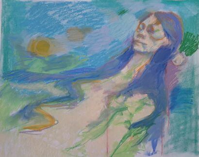 Feeding thoughts - a Paint Artowrk by Juan Pablo  García Fuentes 